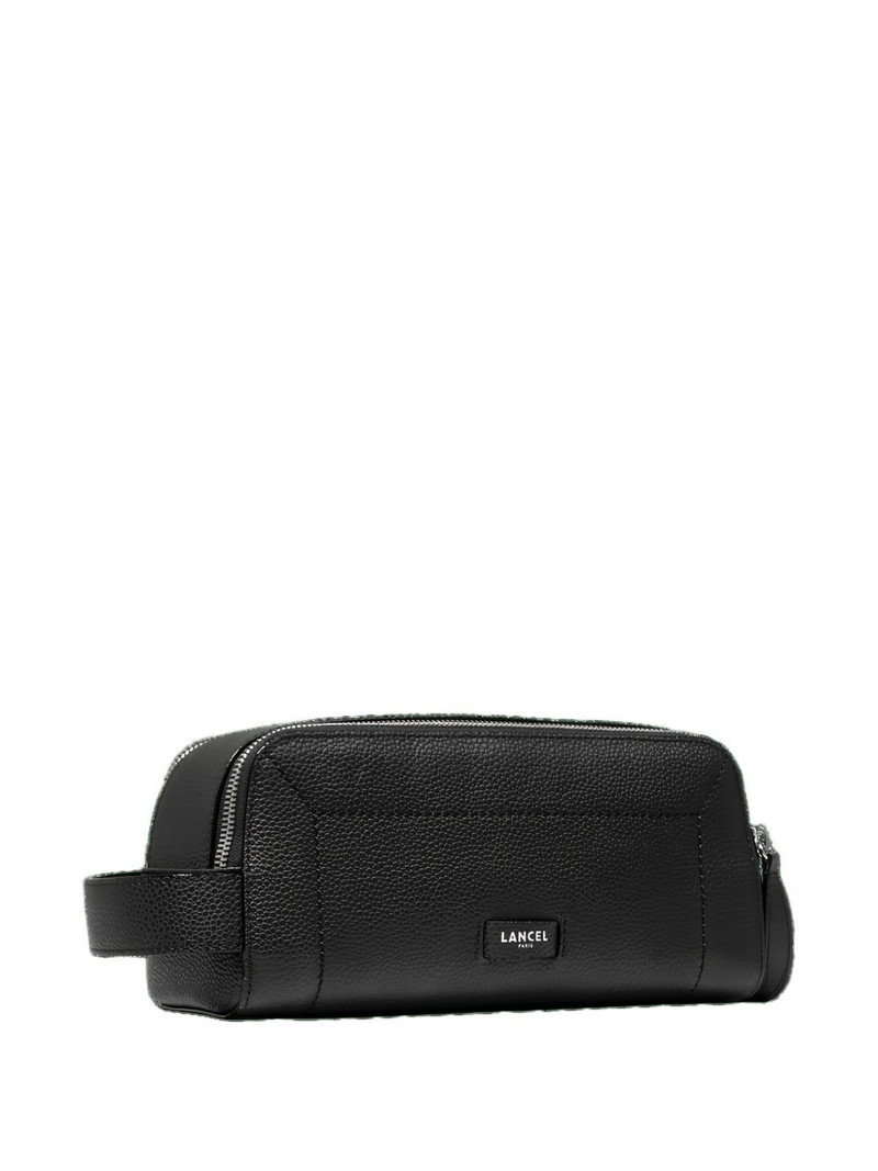 Ninon leather zip-top toiletry bag 3