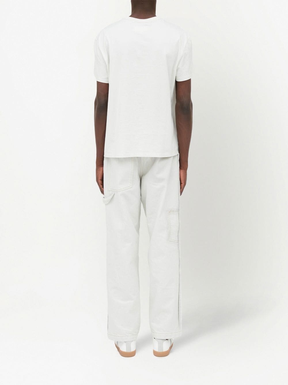 crew neck cotton T-shirt - 4