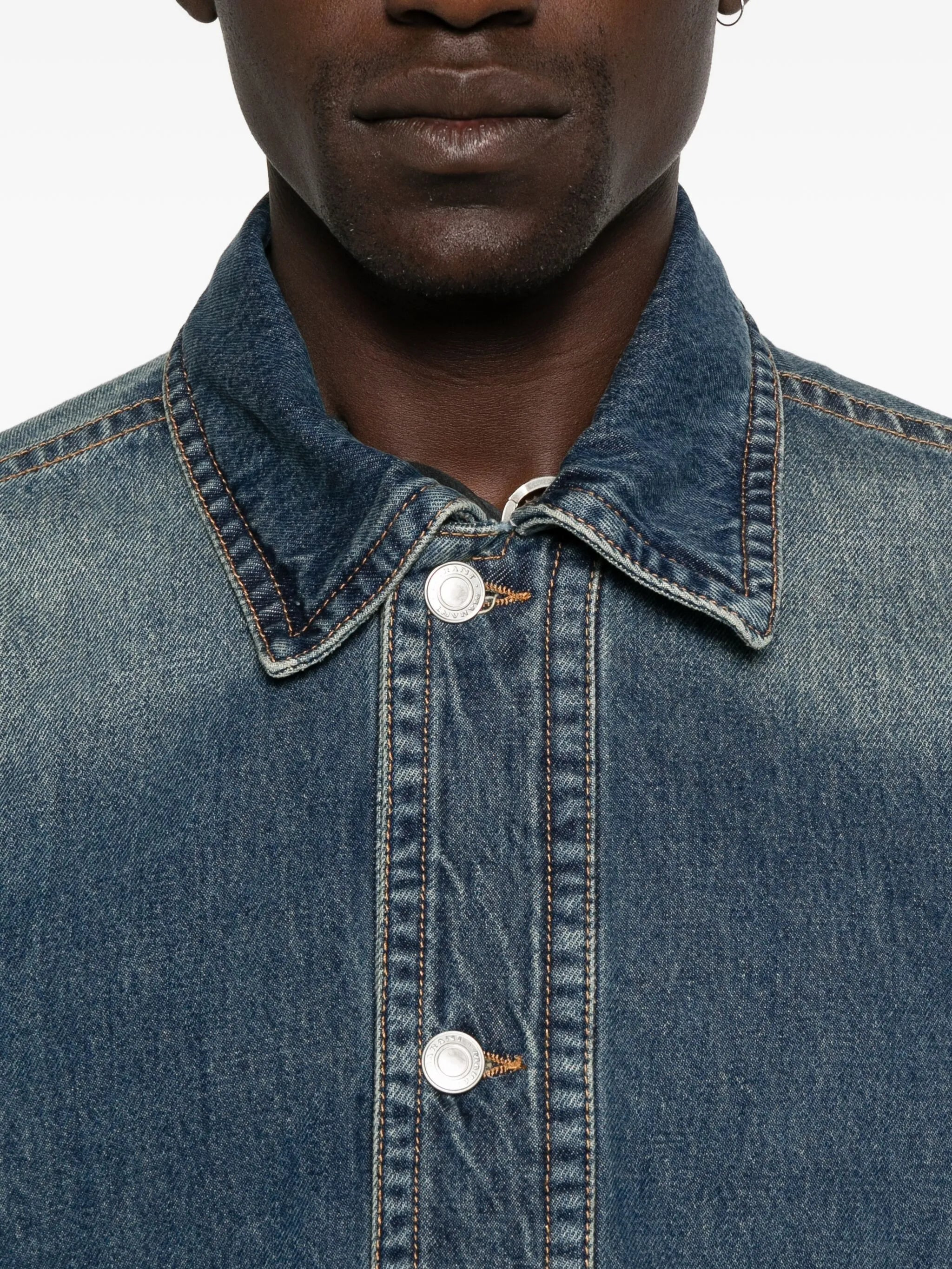 Isabel Marant Faded-effect Denim Jacket - 5
