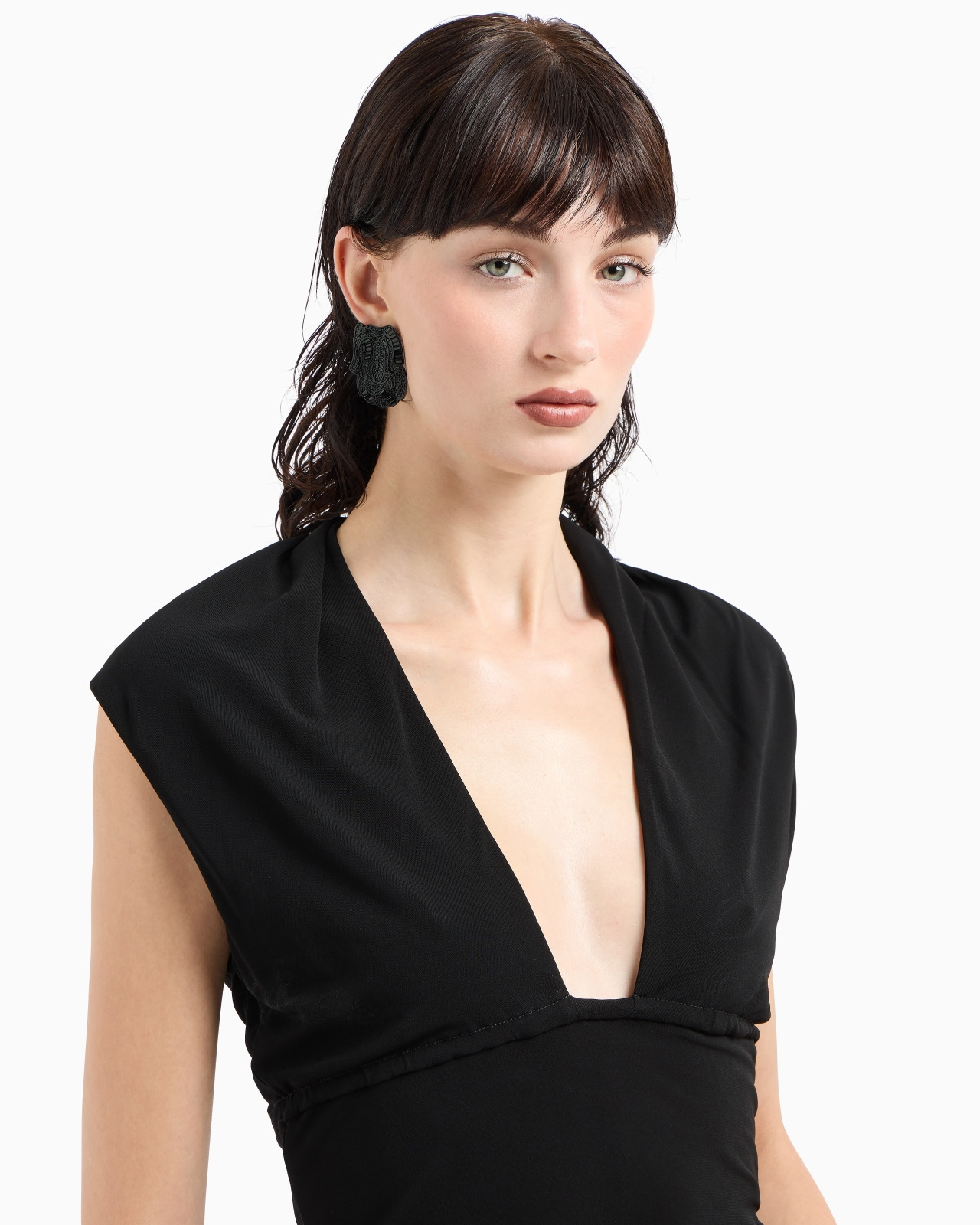 ASV crêpe viscose jersey short-sleeved top - 5