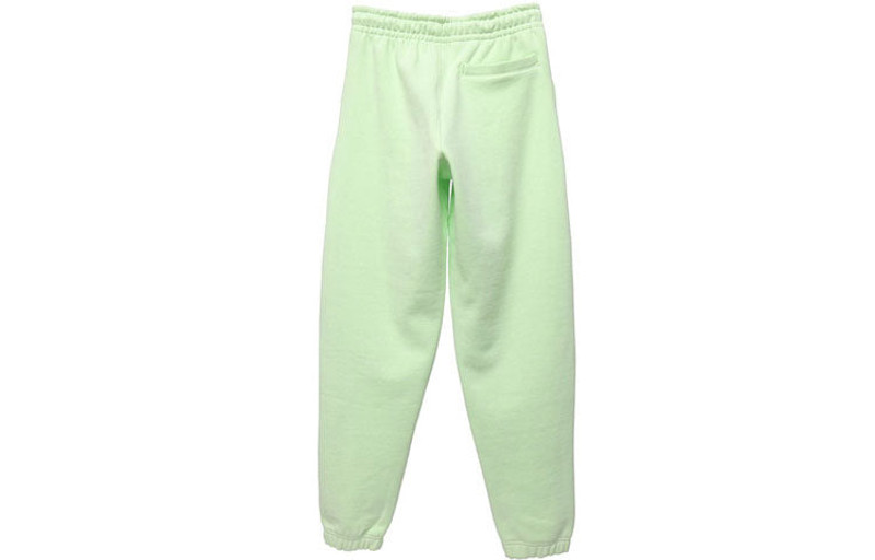 Nike Men's Nike Lab Collection Embroidered Logo Solid Color Fleece Lined Sports Bundle Feet Green Pants A outlook