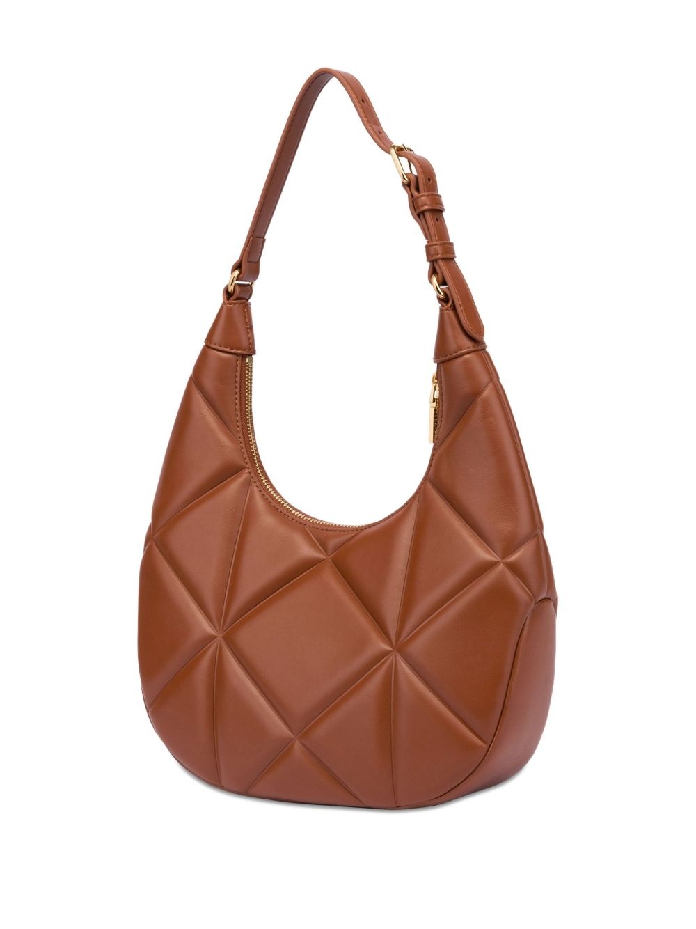logo-plaque shoulder bag - 2