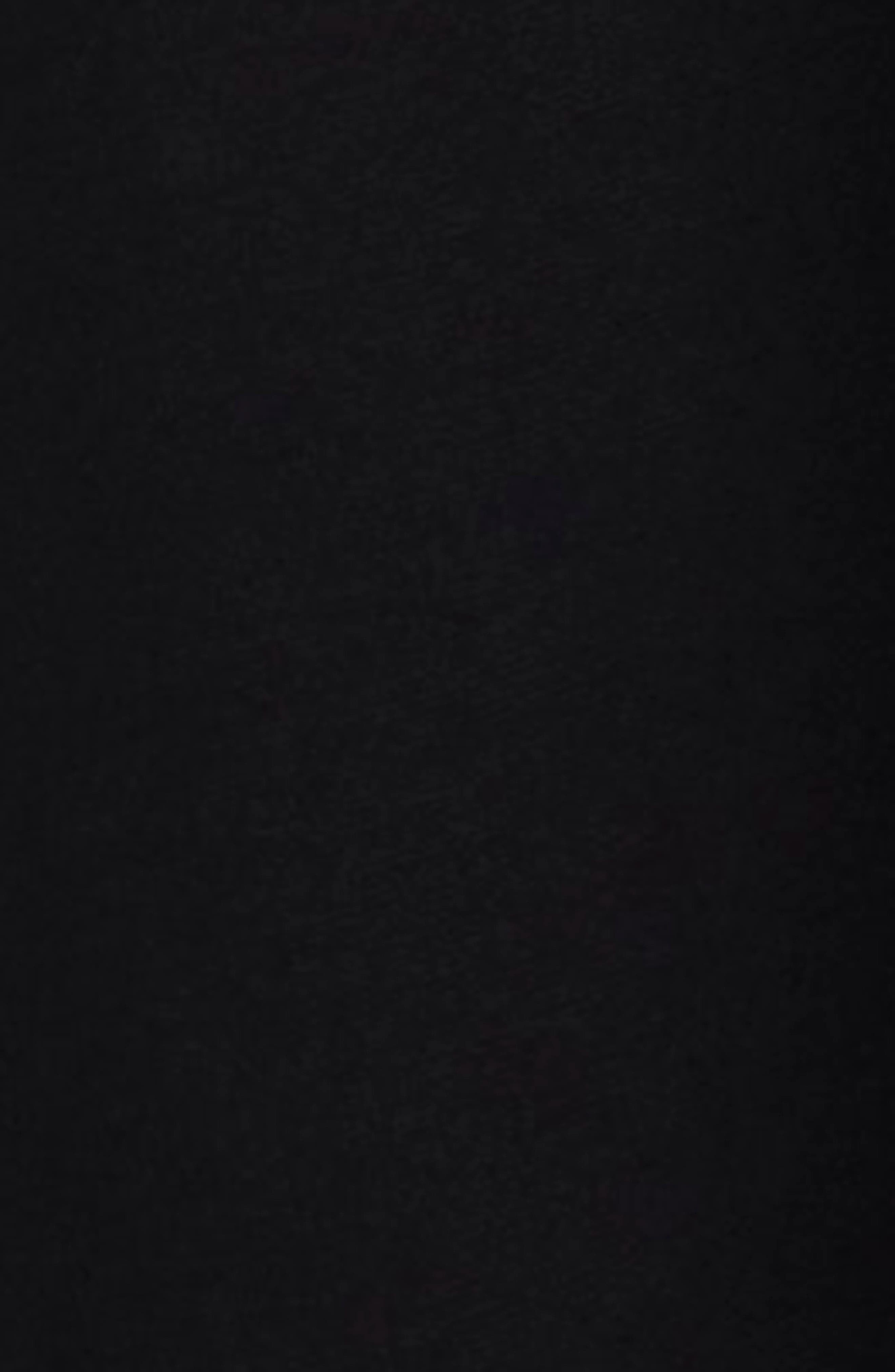 Emporio Armani Pumto Milano Jersey Fit & Flare Cocktail Dress in Black at Nordstrom - 6