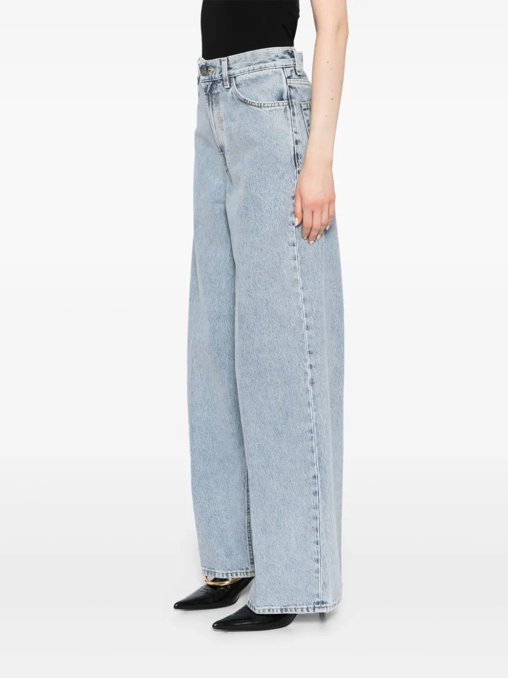 Toteme Women Wide Leg Jeans - 3
