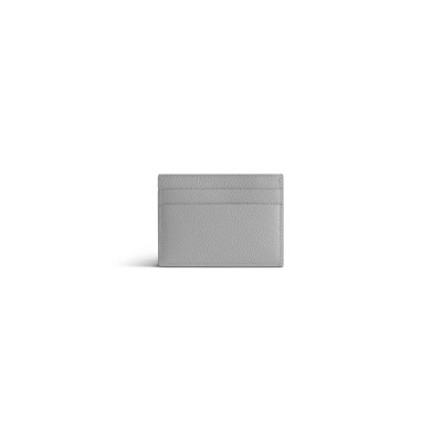 BALENCIAGA Men's Cash Card Holder  in Grey/black/white outlook