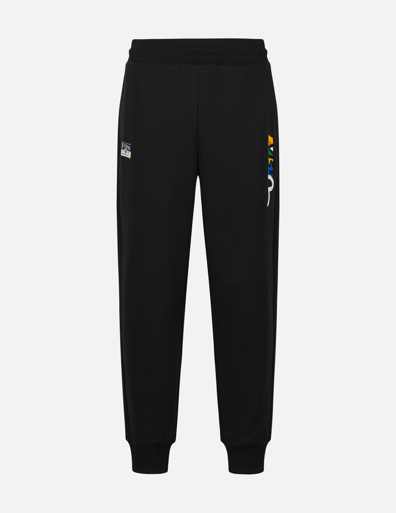EVISU Kamon and Daruma Embroidery Pockets Regular Fit Sweatpants outlook