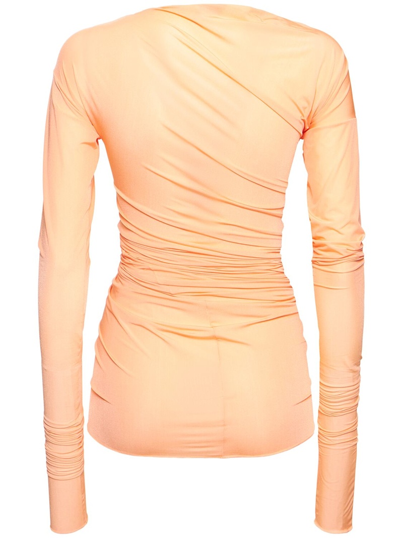 Hoan ruched mesh top - 3