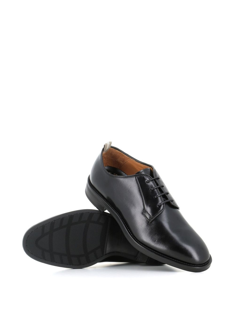 lace-up leather derby shoes 4