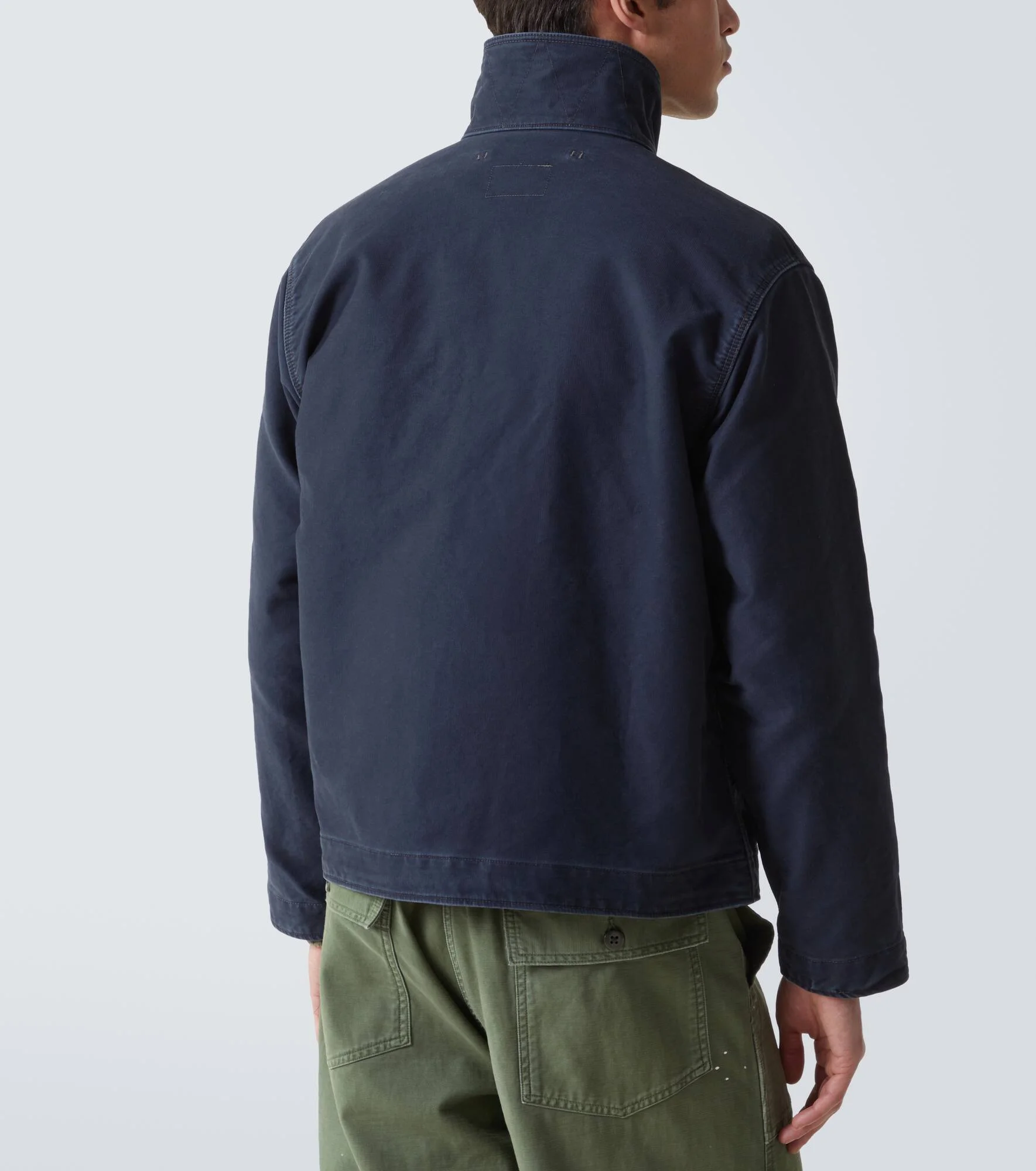 RRL by Ralph Lauren Jungle cloth deck jacket | REVERSIBLE