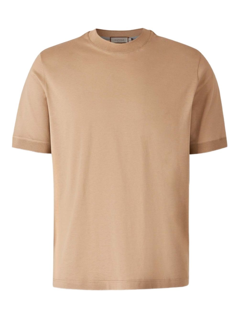 silk-blend T-shirt - 1