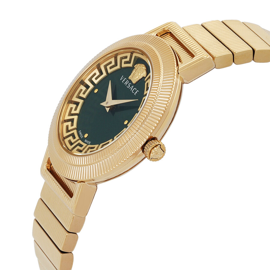 Versace Greca Quartz Green Dial Ladies Watch VE3D00522 - 2