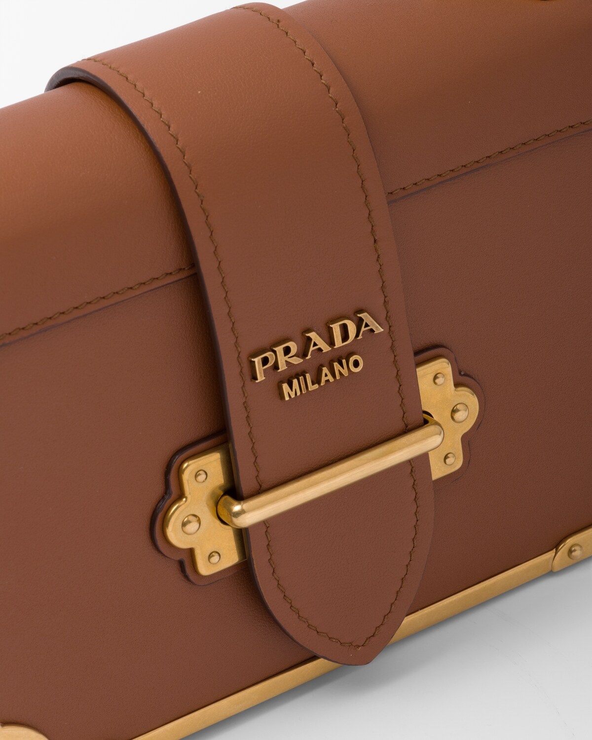 Prada Cahier leather bag - 6