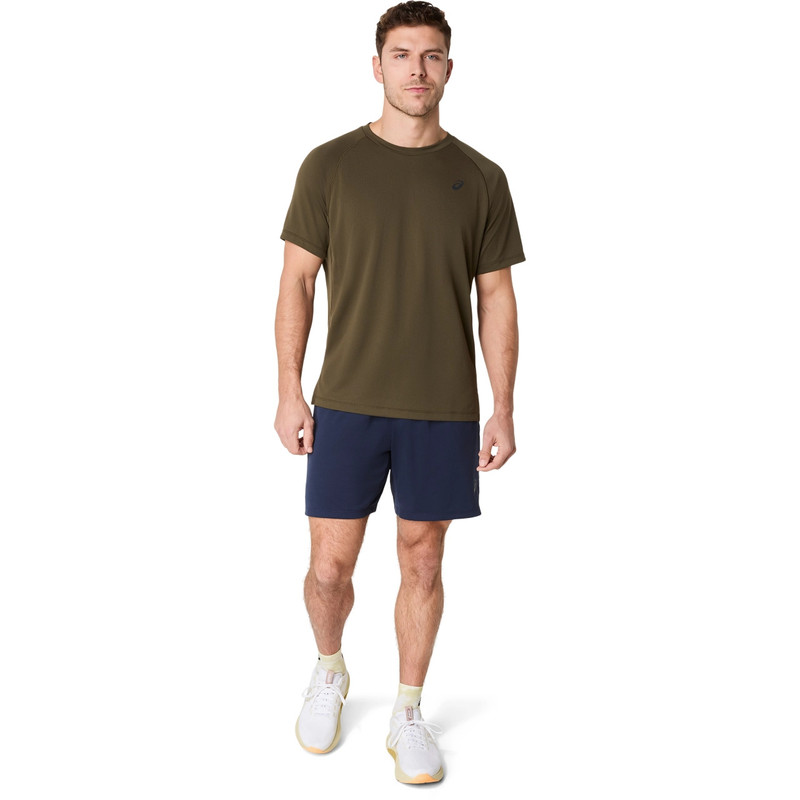 ACTIBREEZE PANEL JACQUARD SHORT SLEEVE TOP 8