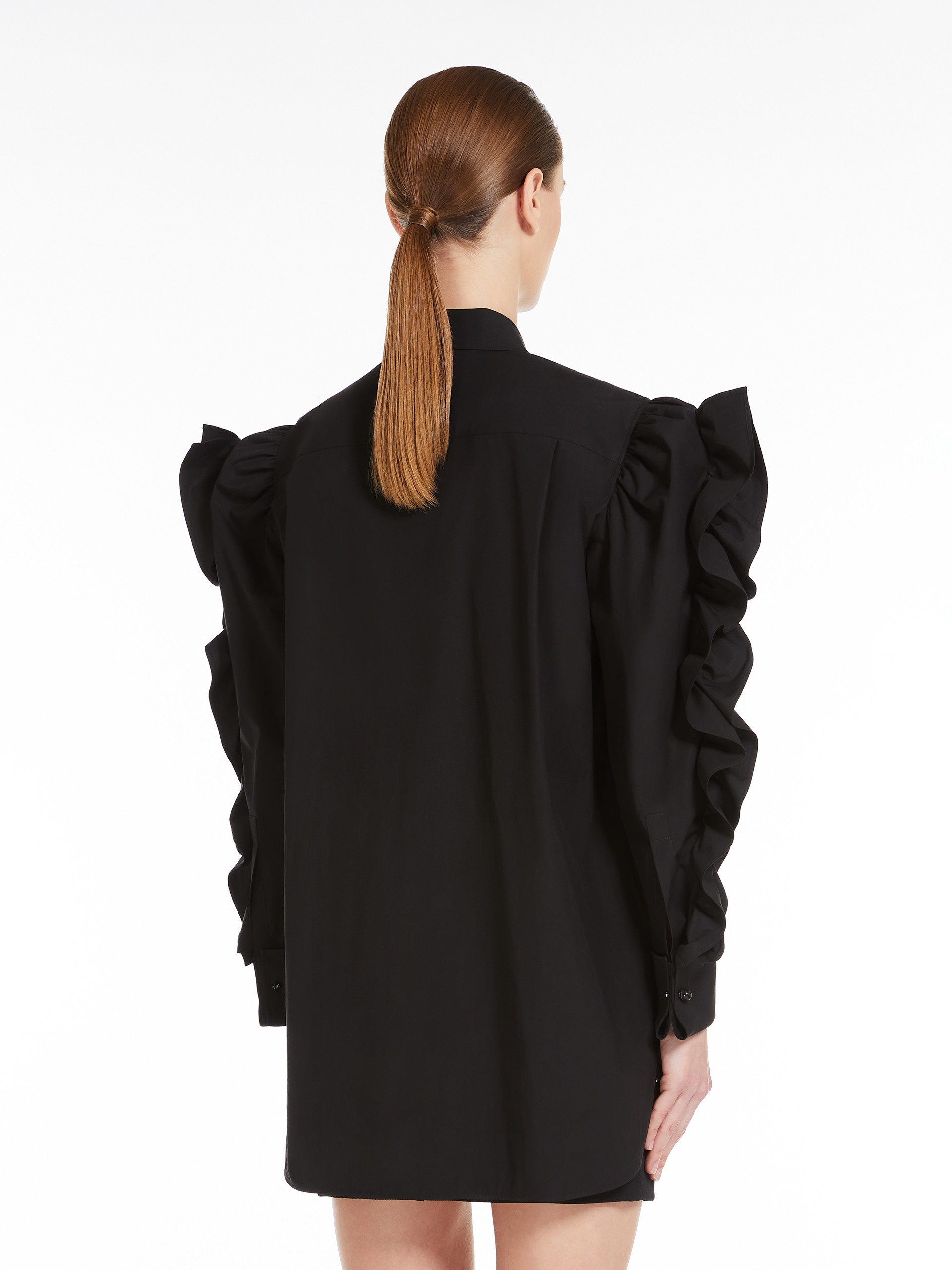 PLEIADI Oversize poplin shirt - 4