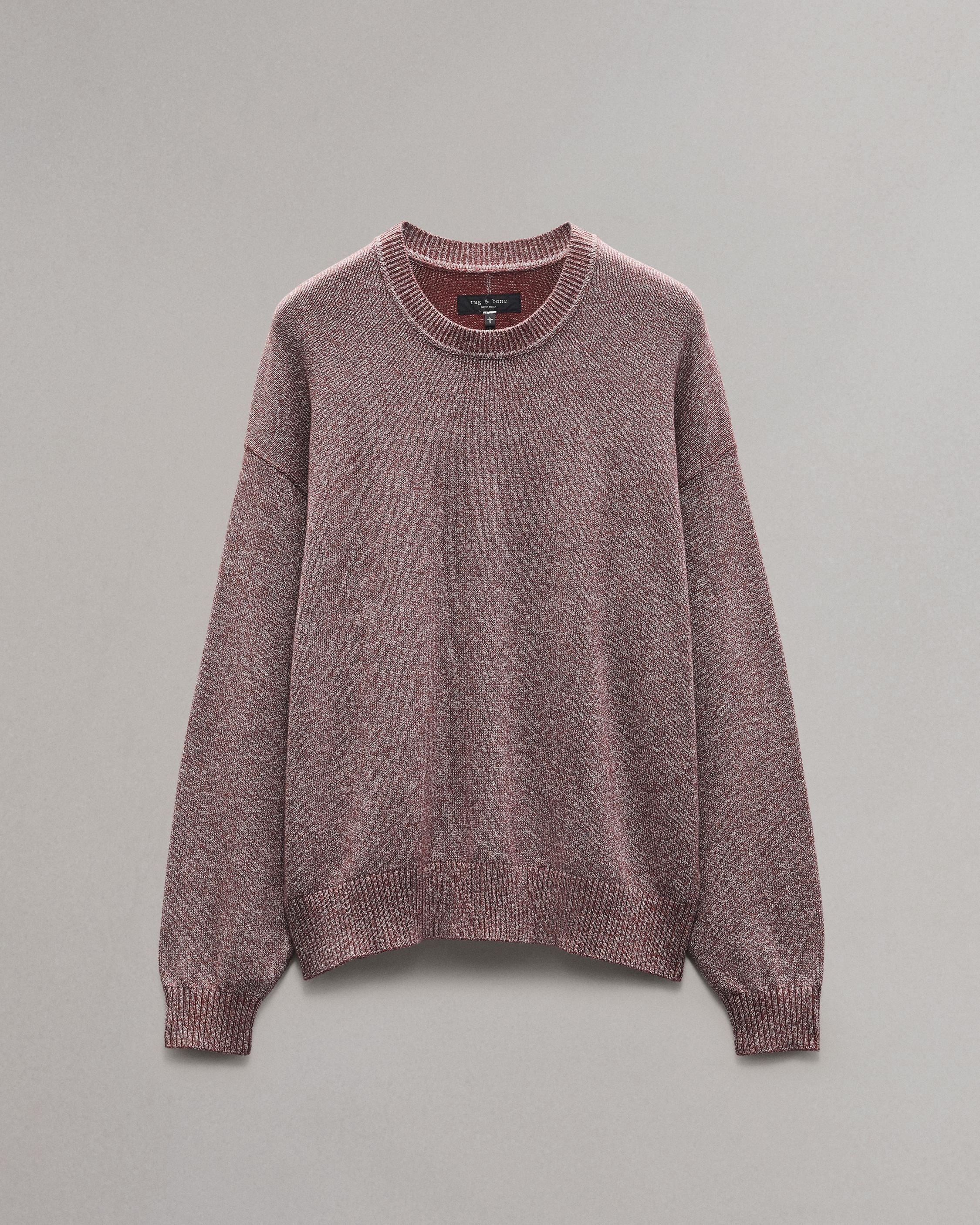 Marled Cotton Sweater - 2