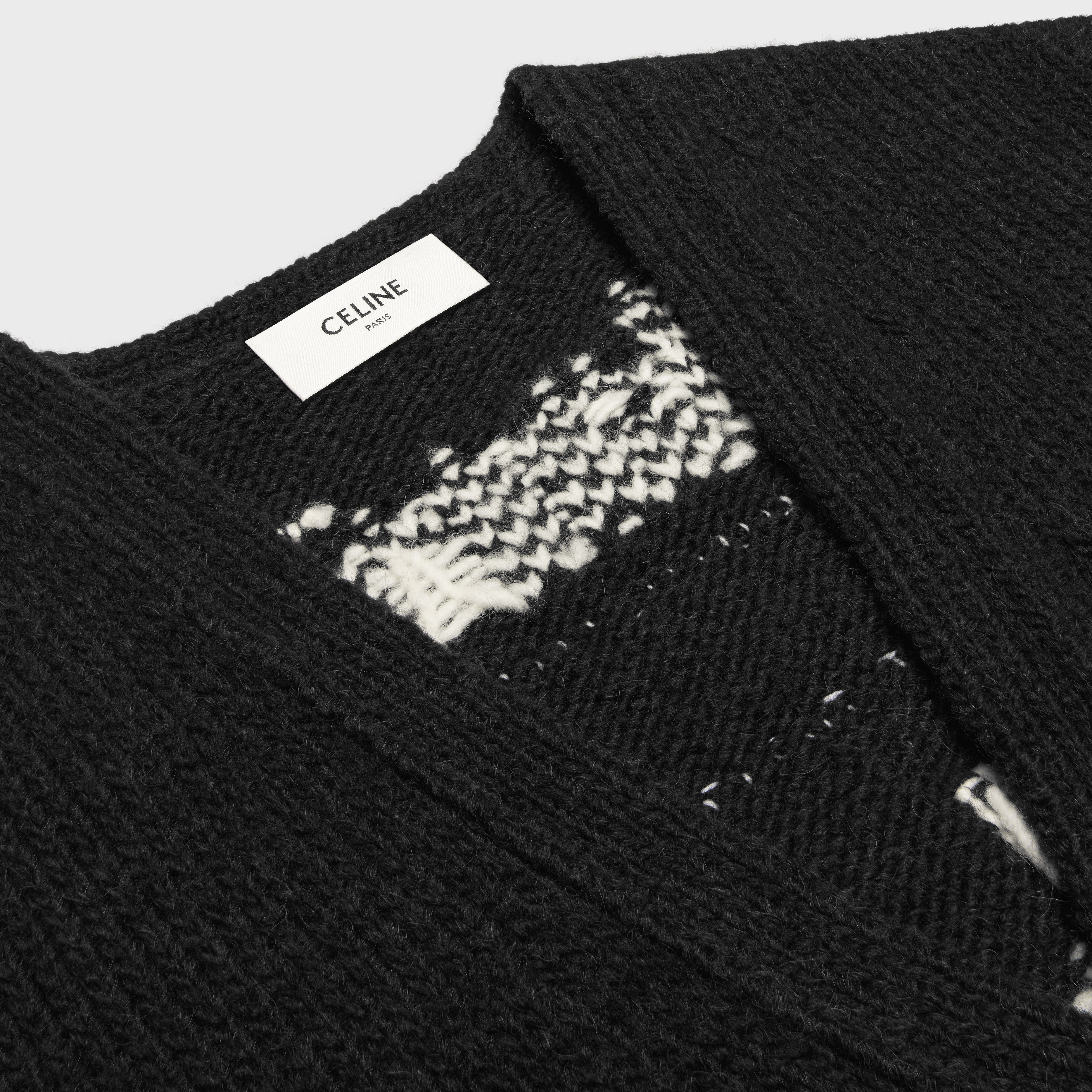 long dare future cardigan in alpaca wool - 3