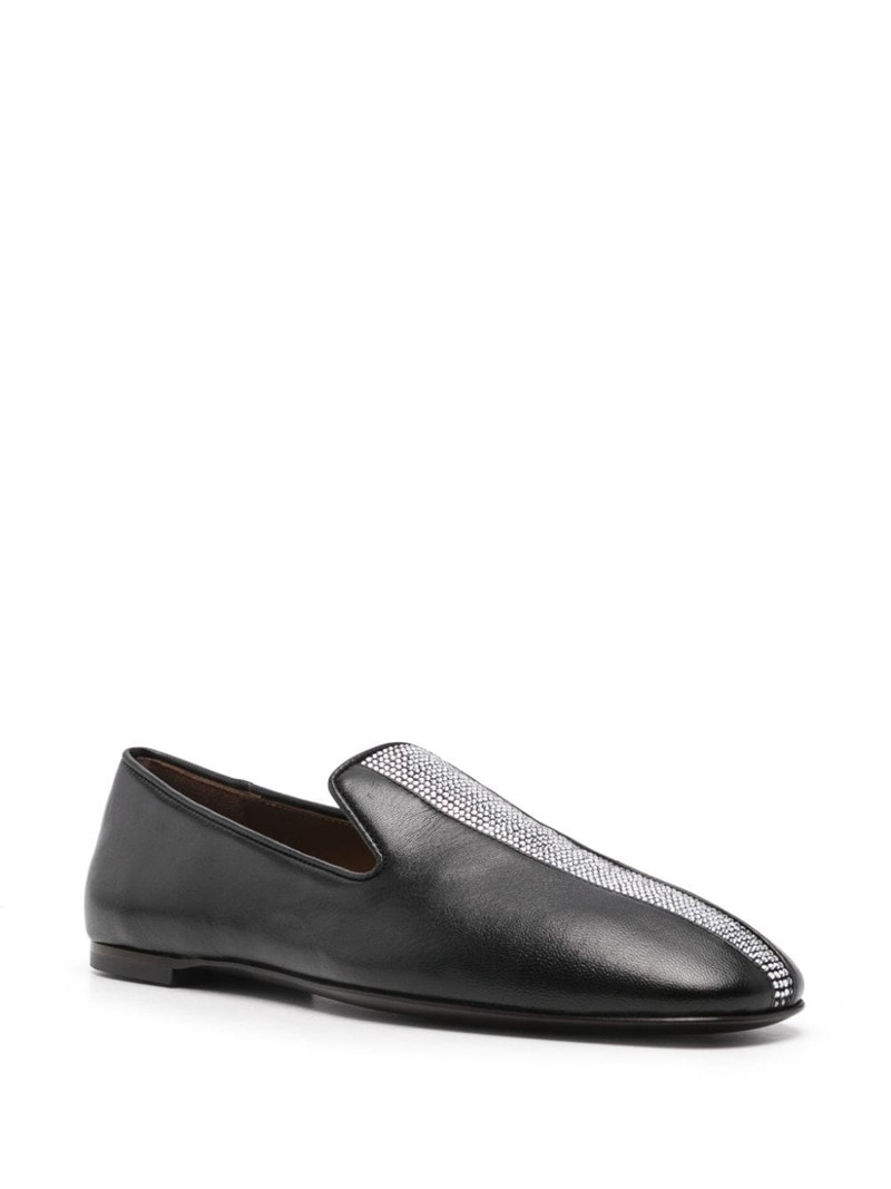 Giuseppe Zanotti crystal-embellished loafers outlook