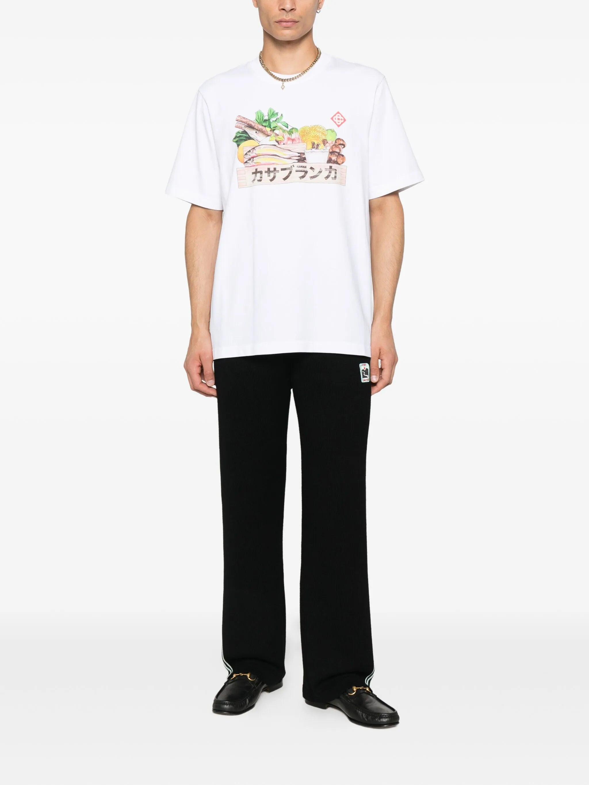 Casablanca Graphic-print Cotton T-shirt - 4