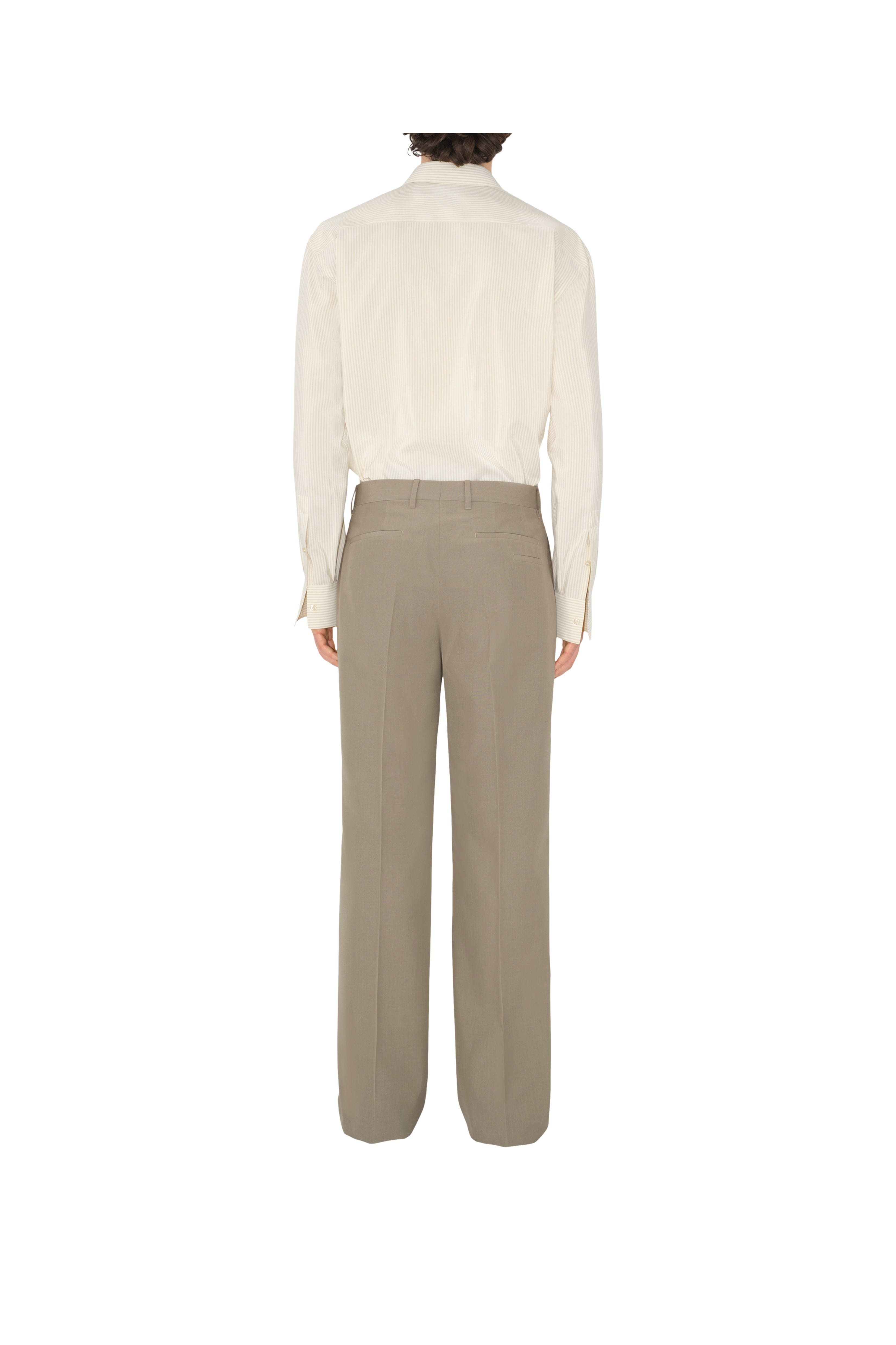 burberry Silk Tailored Trousers in Crater at Nordstrom - 4