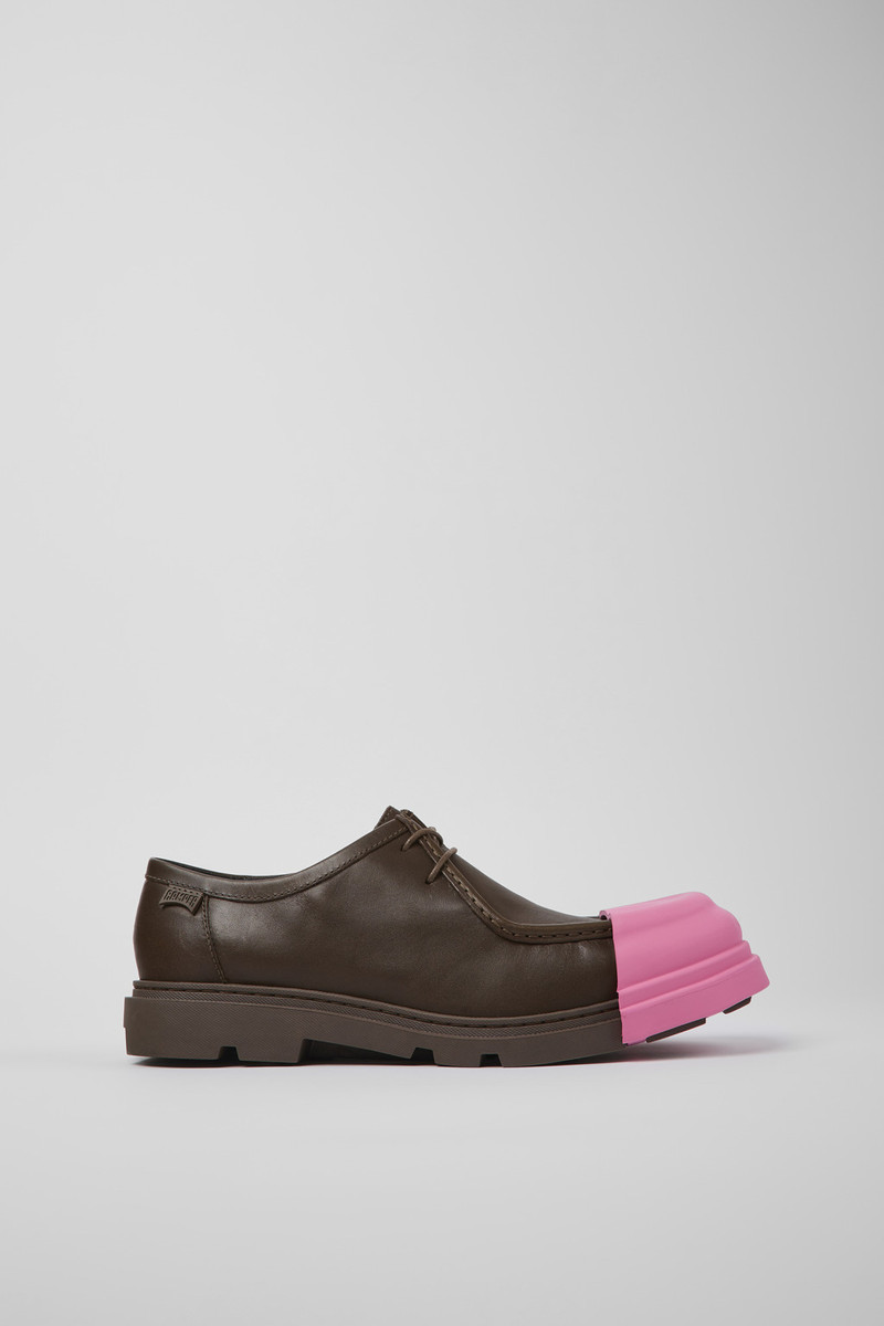 Brown Leather Shoes for Men. 1
