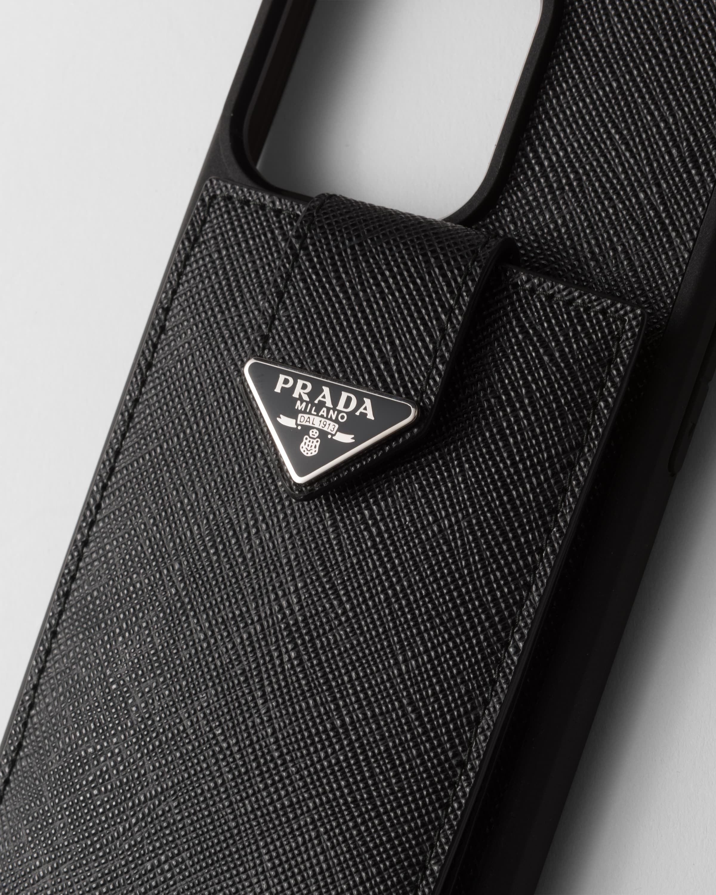 Saffiano leather cover for iPhone 15 Pro Max - 2