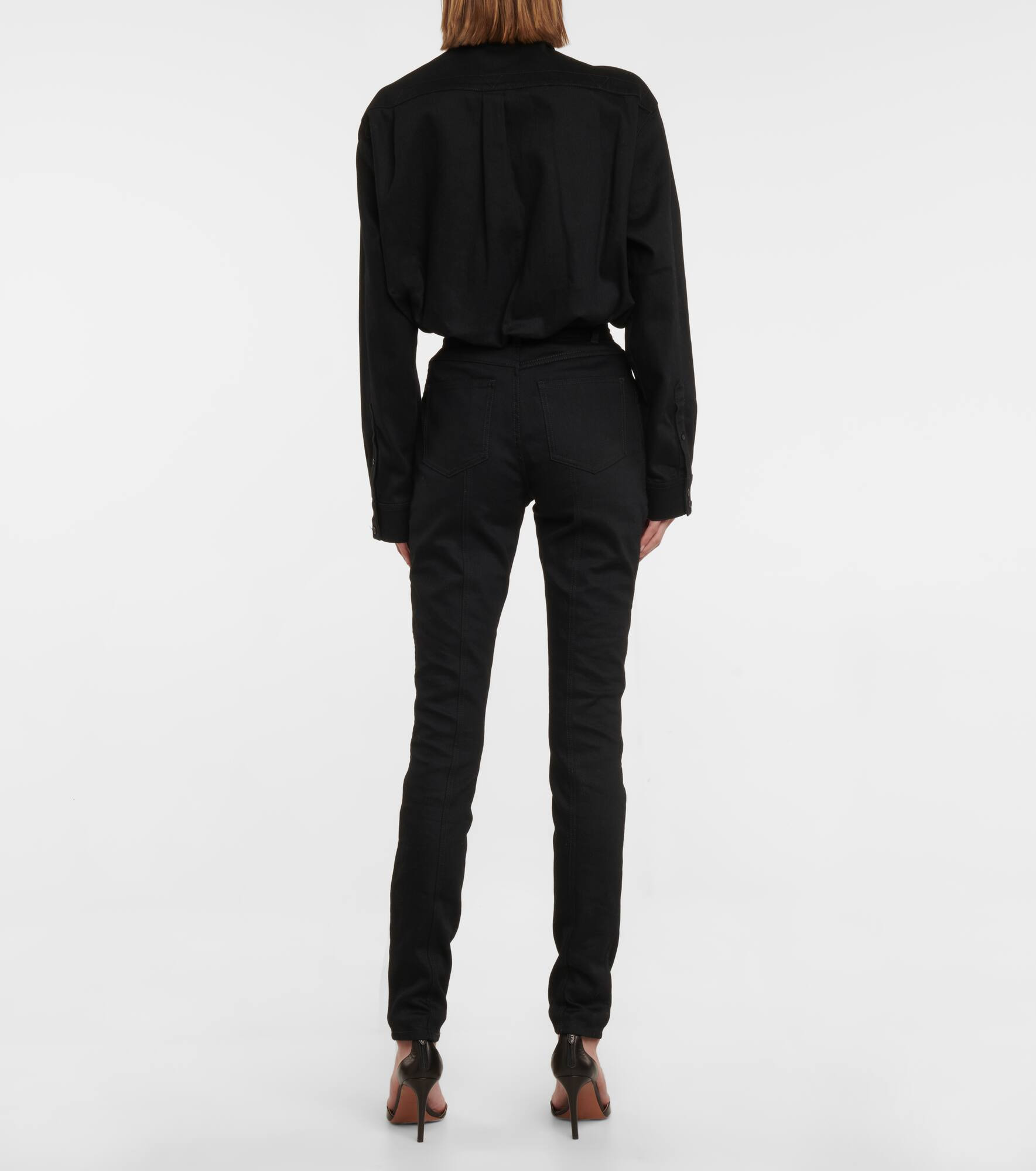 High-rise slim jeans - 3