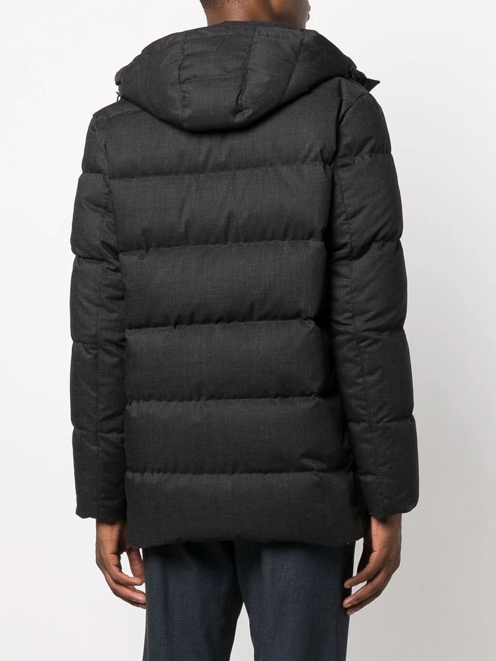 hooded puffer jacket - 4