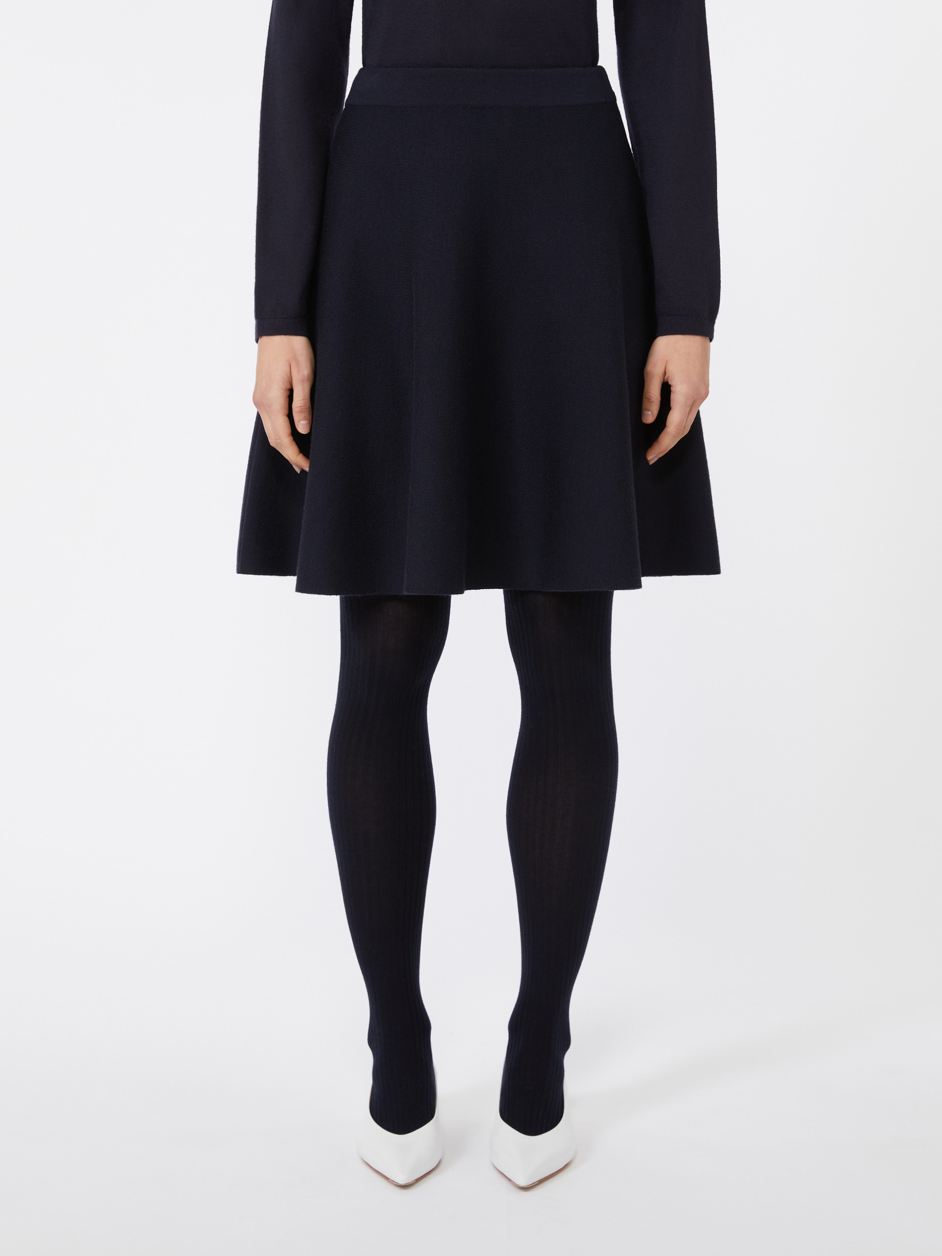 UBALDA Cotton and viscose crêpe miniskirt - 3