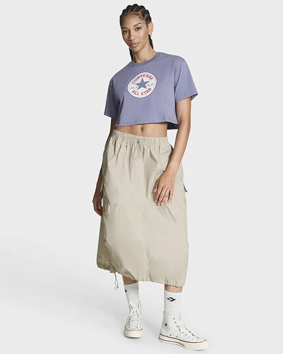 Chuck Taylor All Star Patch Cropped T-Shirt - 1