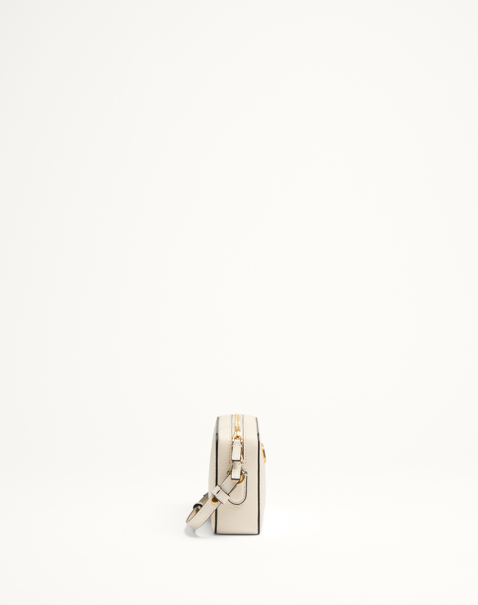 VALENTINO GARAVANI ALLTIME MINI SHOULDER BAG IN GRAINY CALFSKIN - 4