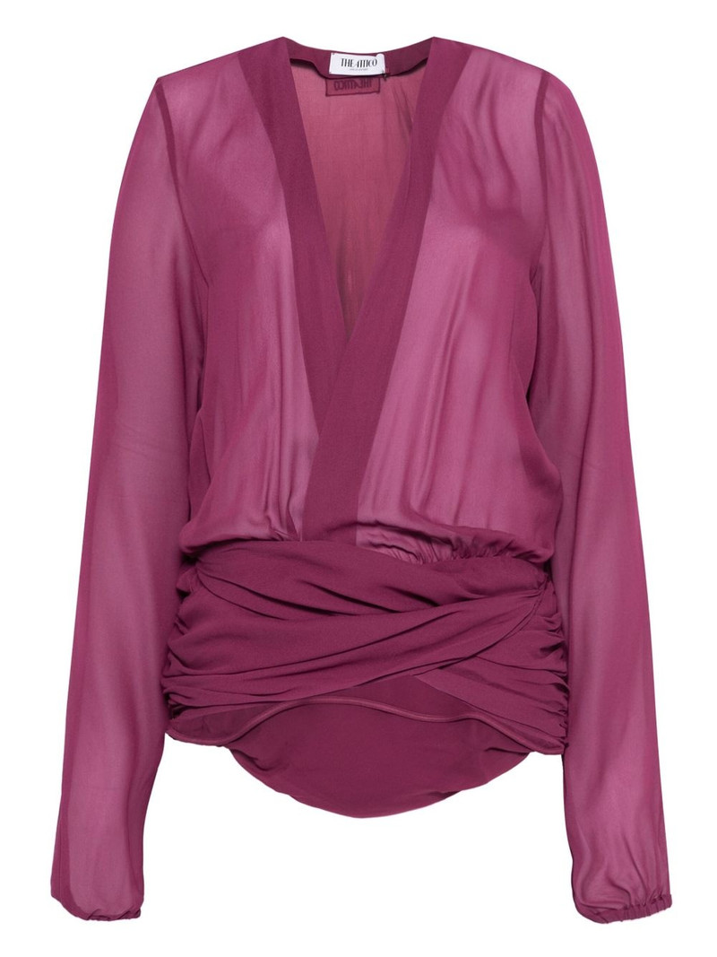 V-neck blouse 1