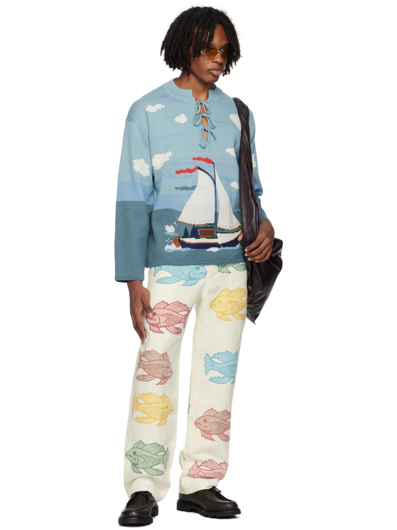 BODE Pinafore 면 점퍼 outlook