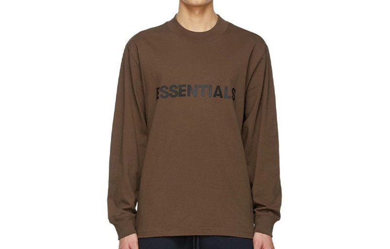 ESSENTIALS Fear of God Essentials FW20 Long Sleeve Tee 'Rain Drum' FOG-FW20-165 outlook
