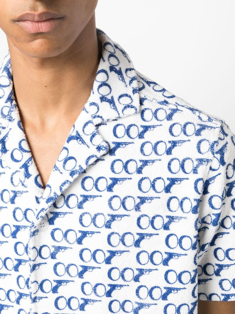 Howell James Bond-print shirt 5