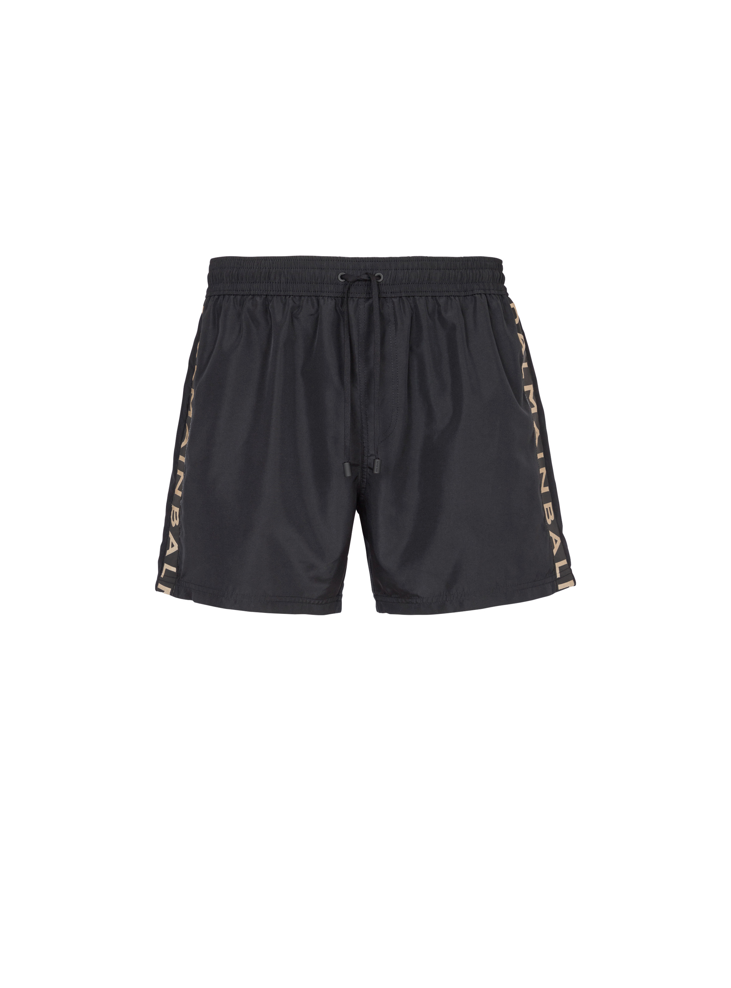 Balmain logo swim shorts - 1