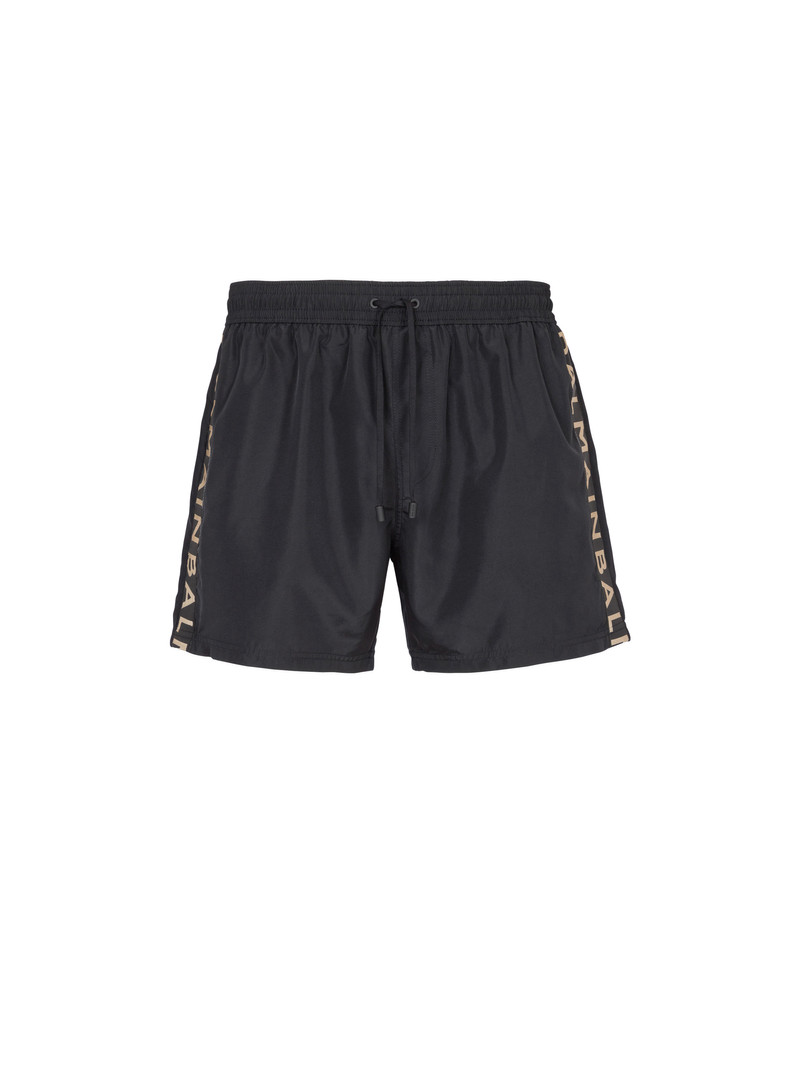 Balmain logo swim shorts 1