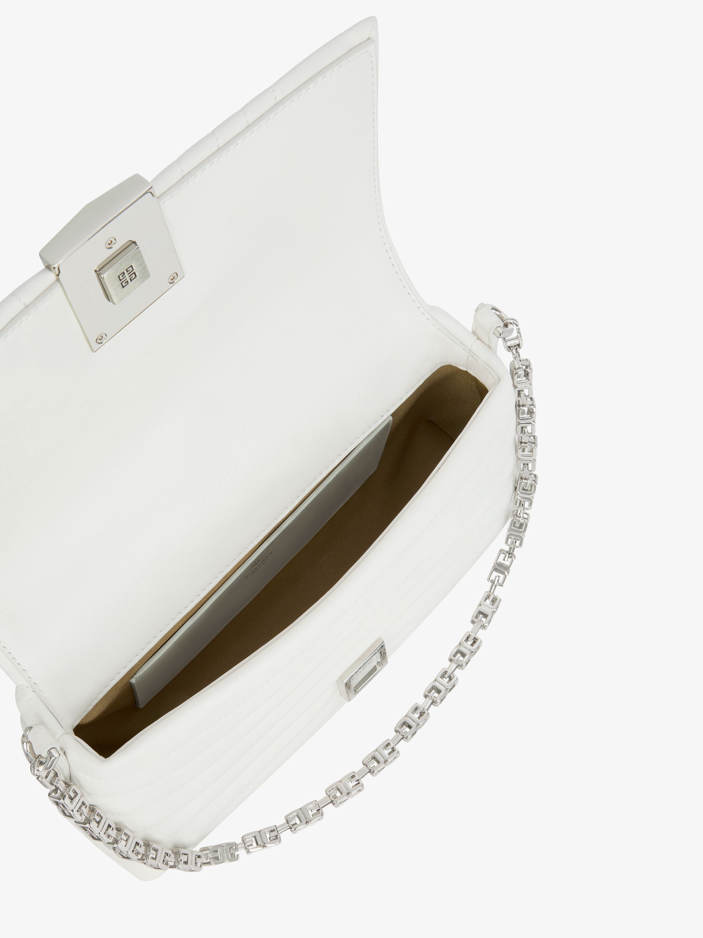 SMALL 4G SOFT BAG IN QUILTED LEATHER - 7