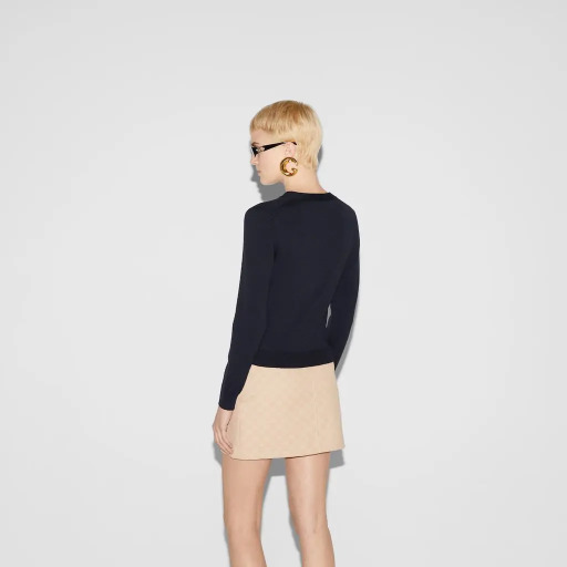 Gucci Wool Silk Cardigan - 3