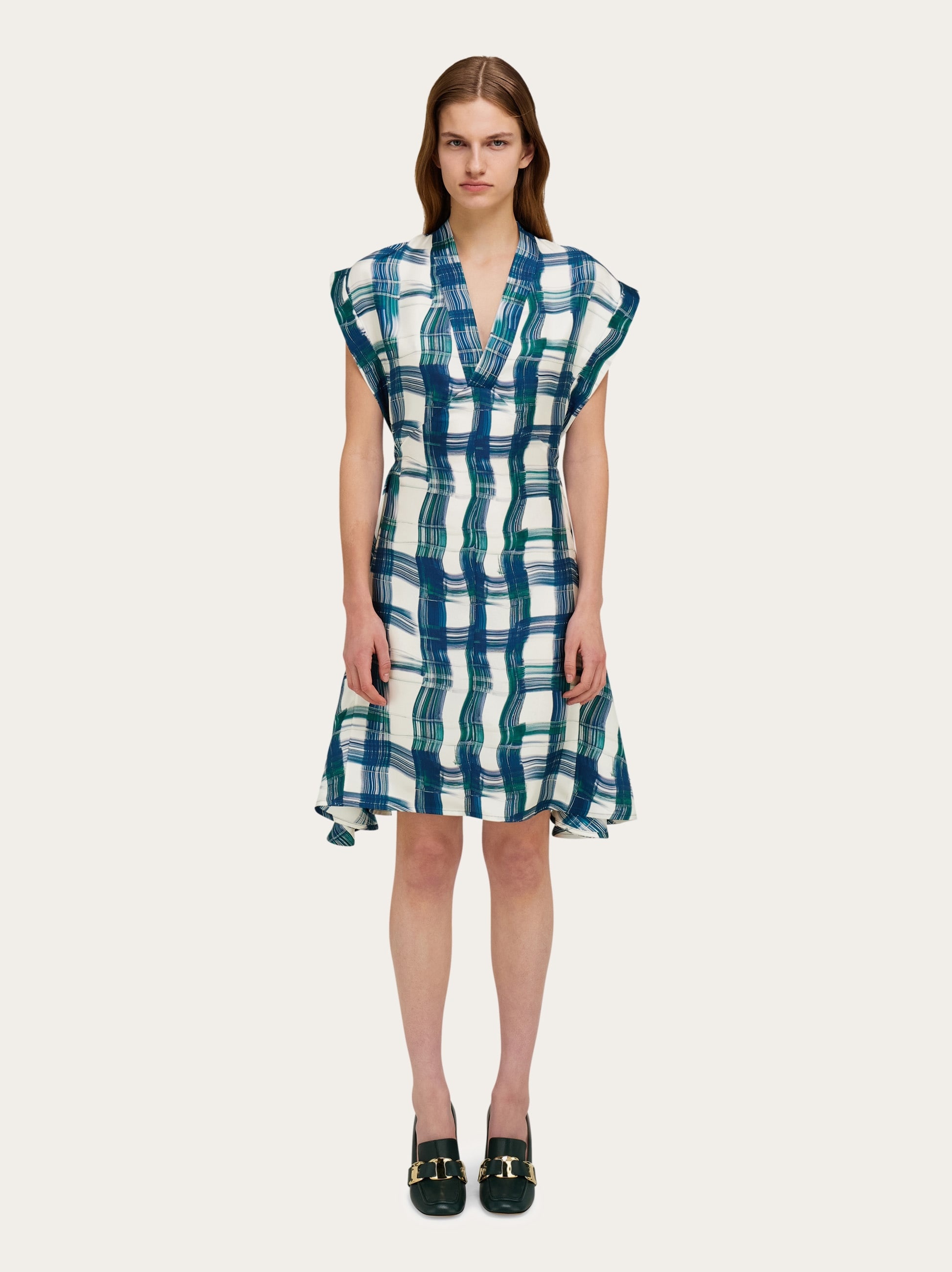 Stylized tartan dress - 2