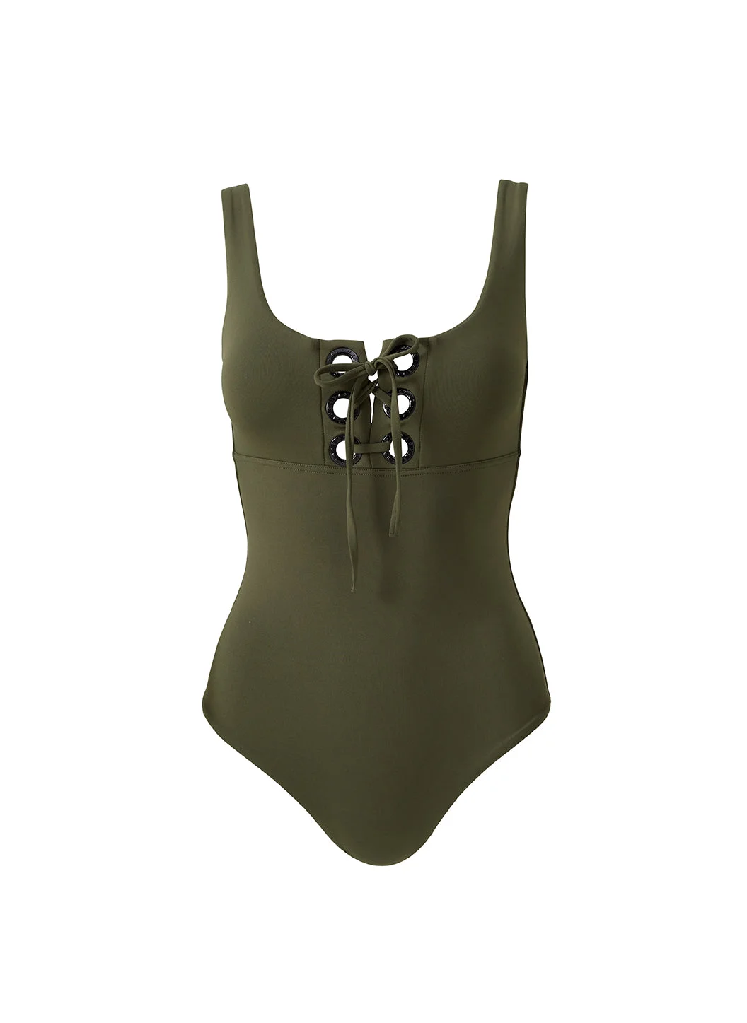 LONDON OLIVE SWIMSUIT - 1