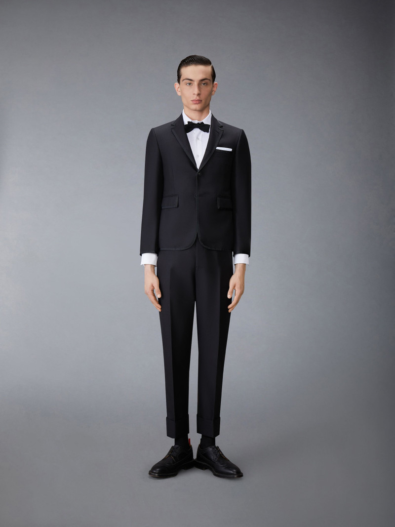 BLACK 2PLY MOHAIR CLASSIC TUXEDO - 1