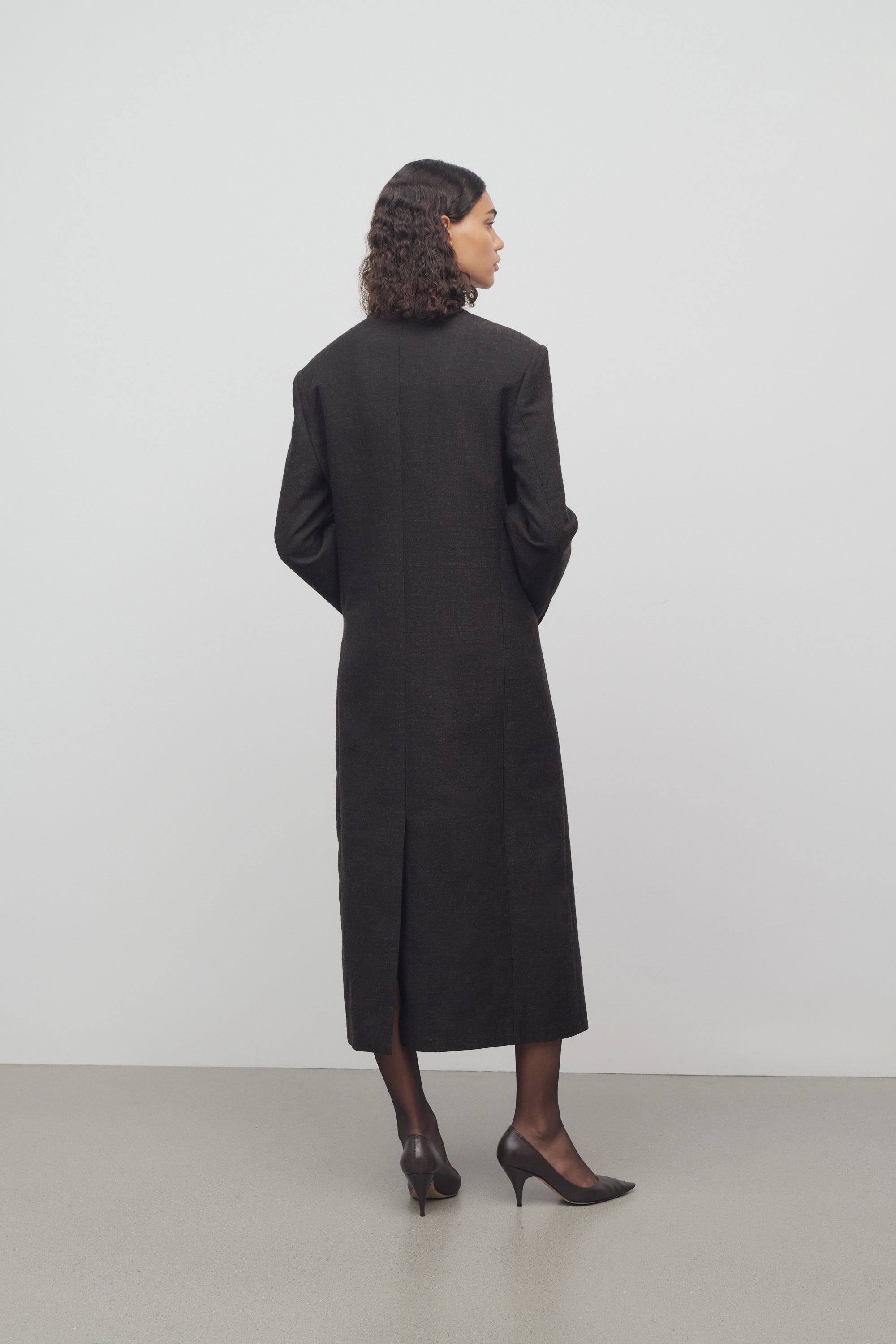 Duras Coat in Cotton and Wool - 5