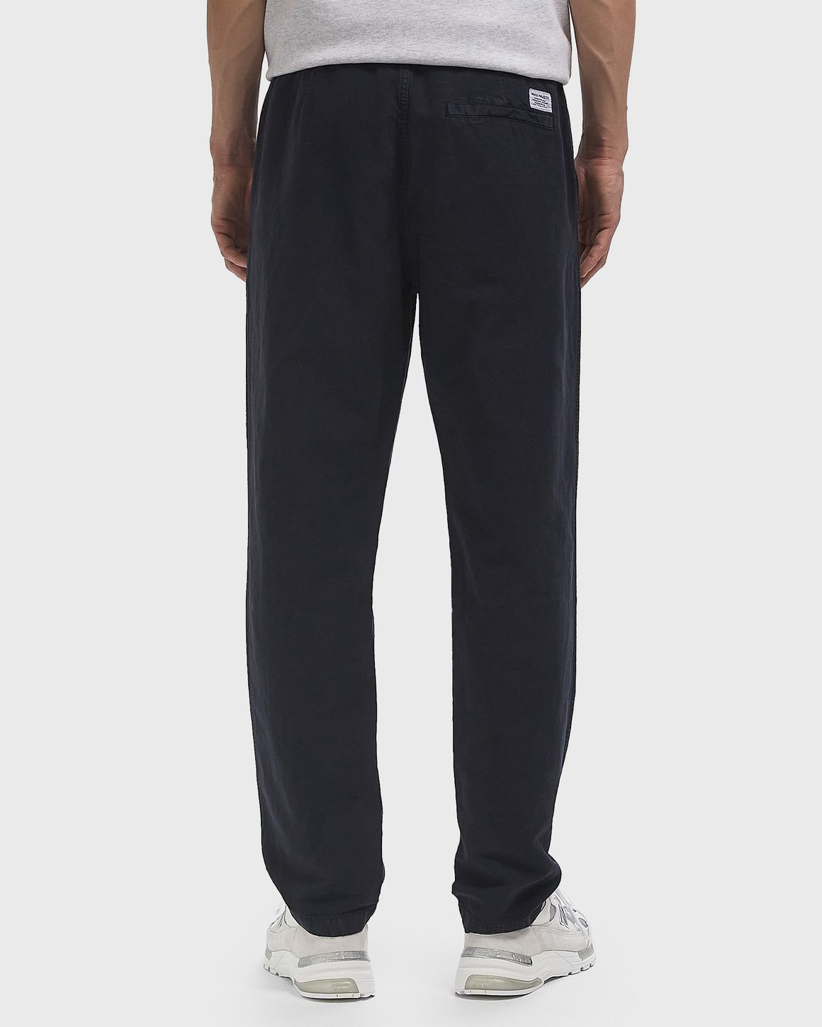 Ezra Relaxed Cotton Linen Trouser - 3