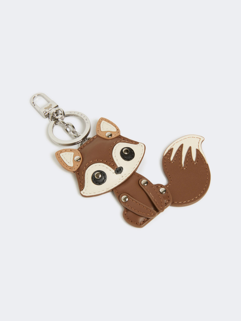 WEEKEND Max Mara Leather keyring - BROWN outlook