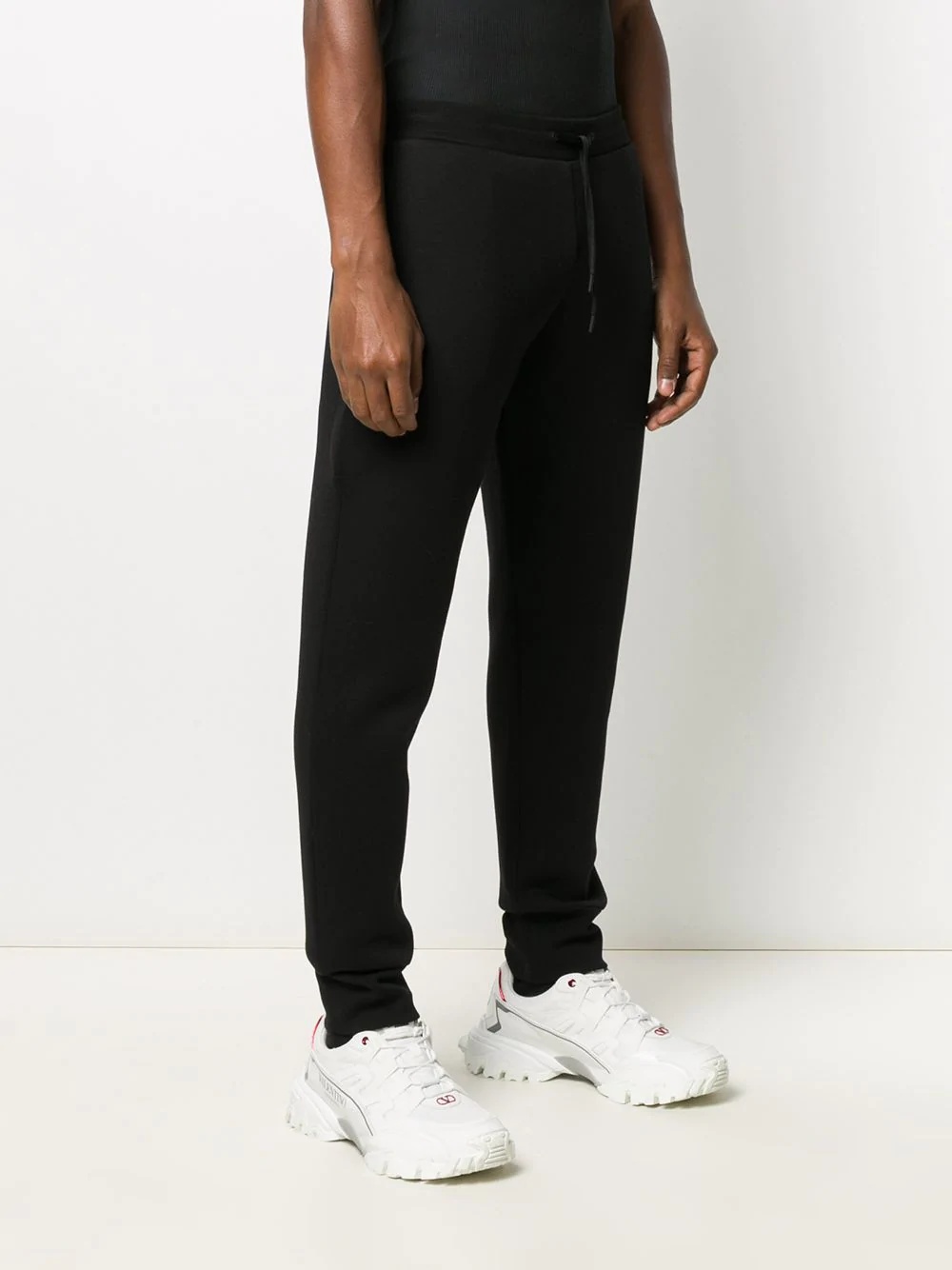 technical fabric track pants - 3