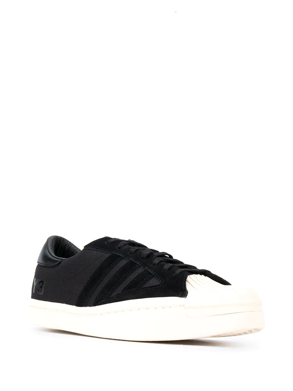 low top contrast toe sneakers - 2