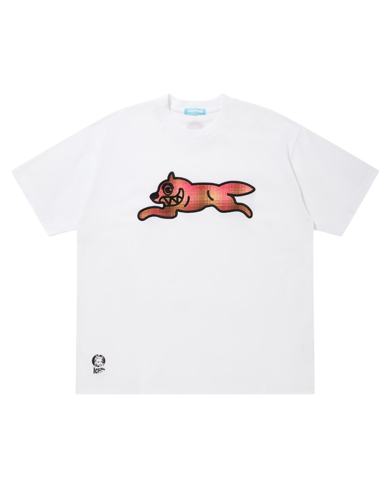 APPLIQUE LOGO COTTON T-SHIRT RUNNING DOG 1
