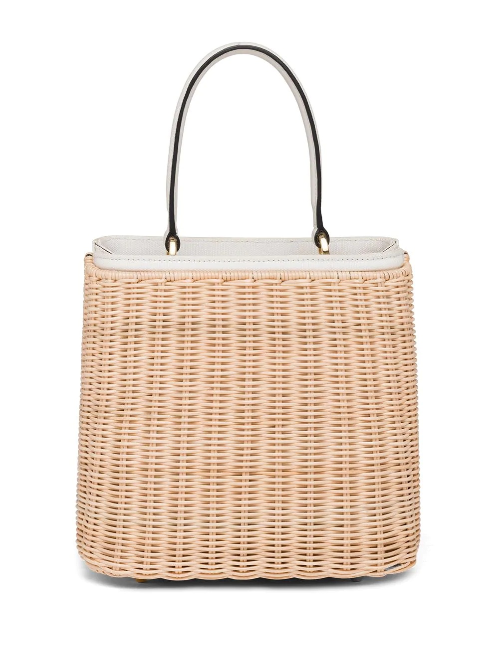 Panier wicker tote bag - 3