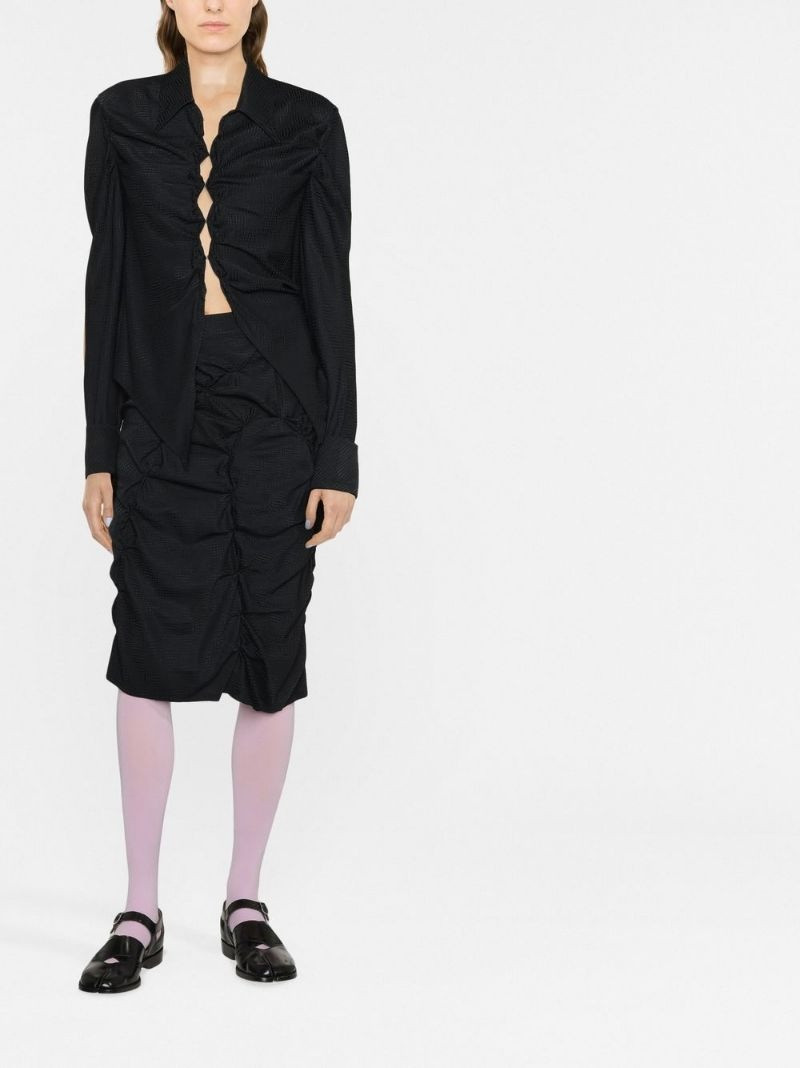 RUI mid-length ruched skirt outlook