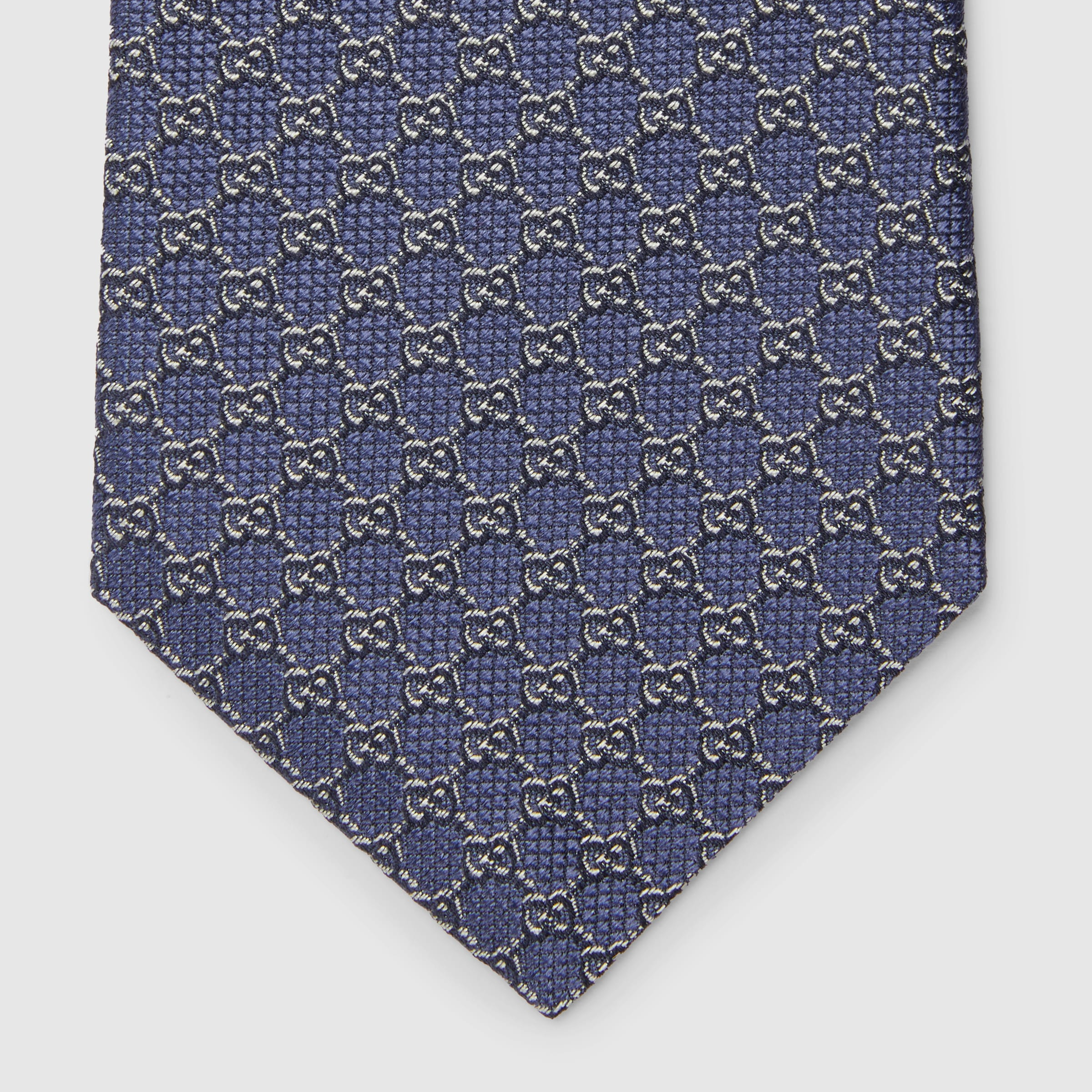 GG silk jacquard tie - 4